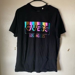 GUESS Los Angeles iridescent shirt